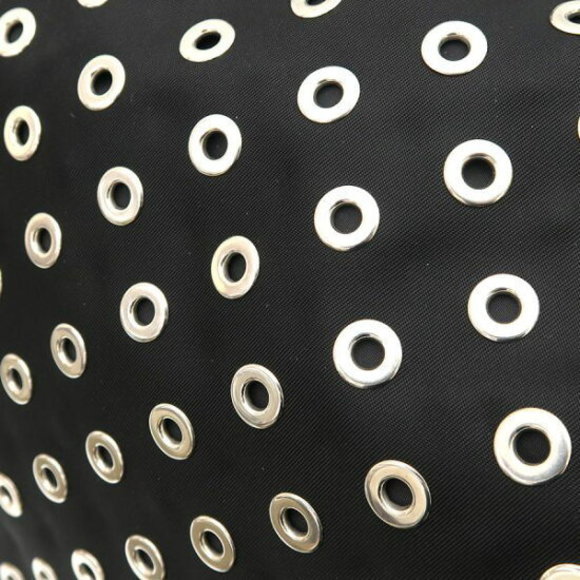 Prada nylon leather punching tote - Picture 7 of 9